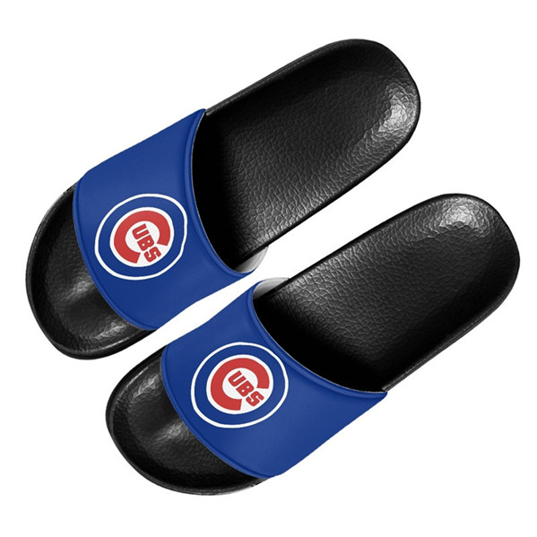 Men's Chicago Cubs Flip Flops 002